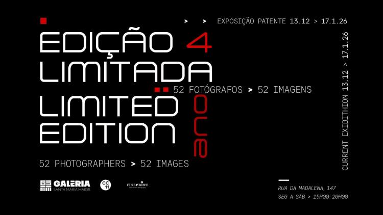 EDIÇÃO LIMITADA, ANO 4 | EXPOSIÇÃO DE FOTOGRAFIA