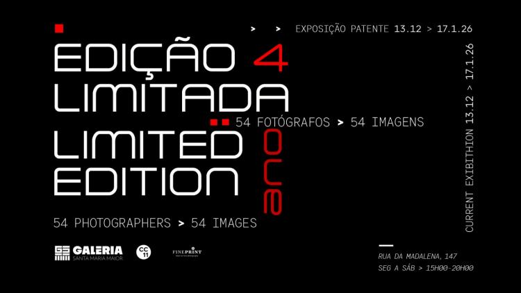 EDIÇÃO LIMITADA, ANO 4 | EXPOSIÇÃO DE FOTOGRAFIA