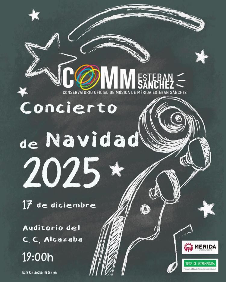Concierto de Navidad Conservatorio Esteban Sánchez