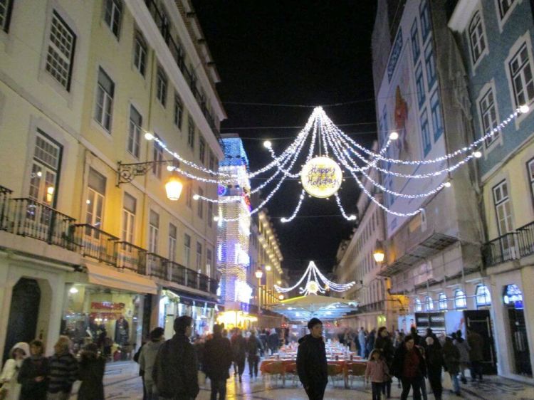 Caminhando na Rota das Luzes de Natal