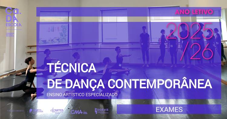 Exames de Tećnica de Dança Contemporânea / EAE