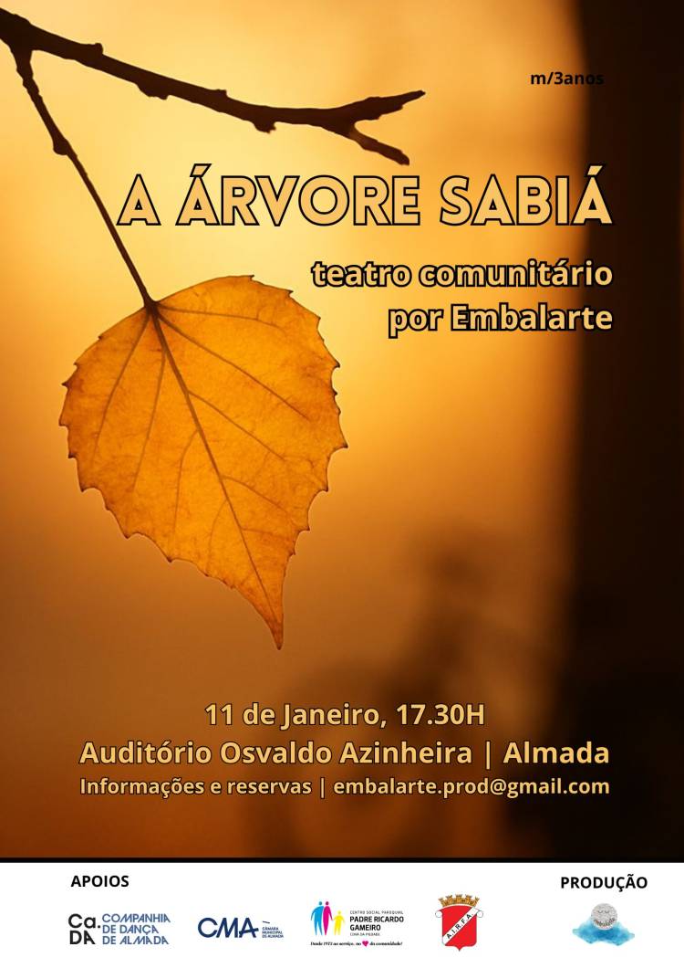 A árvores sabiá | teatro comunitário