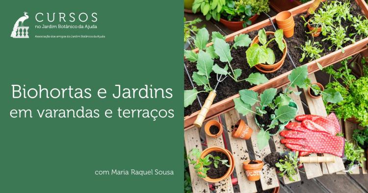 Biohortas e Jardins em varandas e terraços