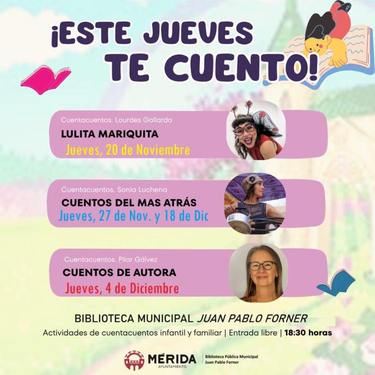 ¡Este Jueves te Cuento!: «Cuentos del más atrás»