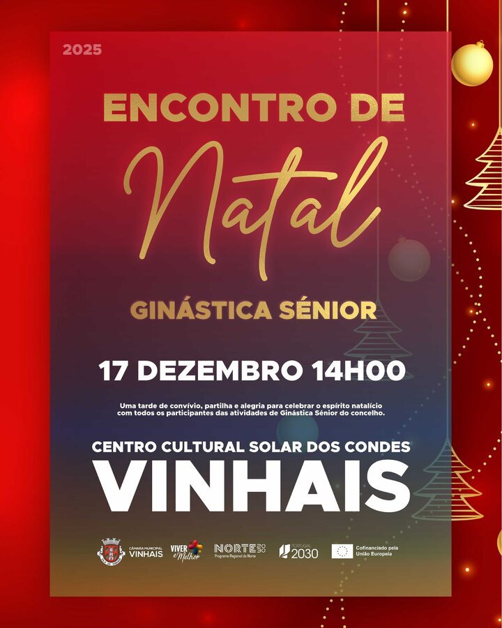 ENCONTRO DE NATAL – GINÁSTICA SÉNIOR