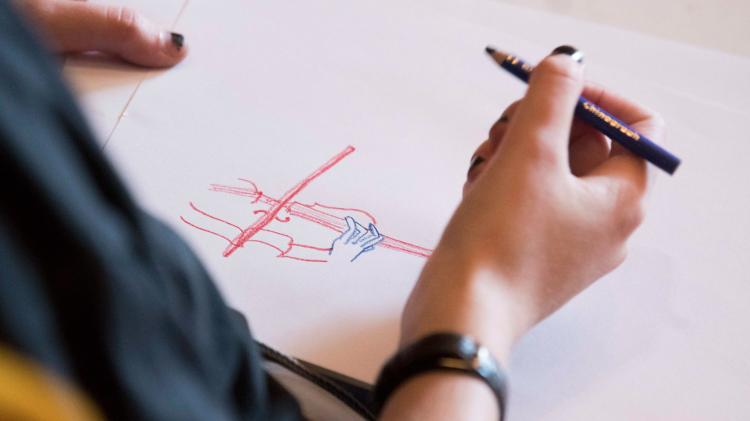 Music sketching: desenhar a orquestra