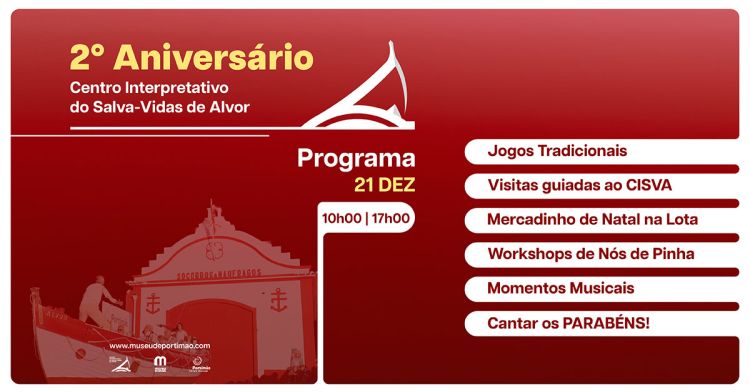 2.º aniversário do Centro Interpretativo do Salva-vidas de Alvor 