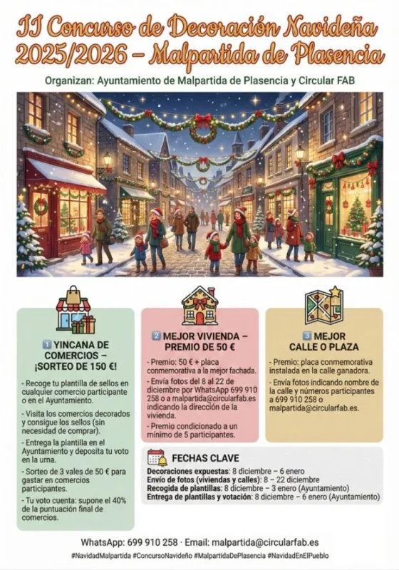 II Concurso de Decoración Navideña 2025/2026