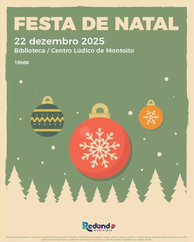 Festa de Natal | 22 de dezembro | 15h00 | Biblioteca/ Centro Lúdico de Montoito