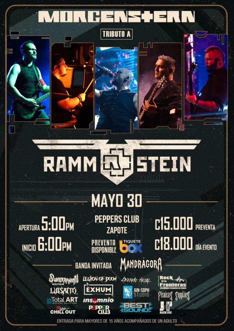 ⁠Tributo a Rammstein - Morgenstern 2026