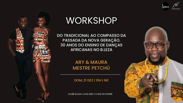 Danças no B.leza | 21 Dez | Edição Especial: 30 anos de B.leza | Ary & Maura | Mestre Petchú