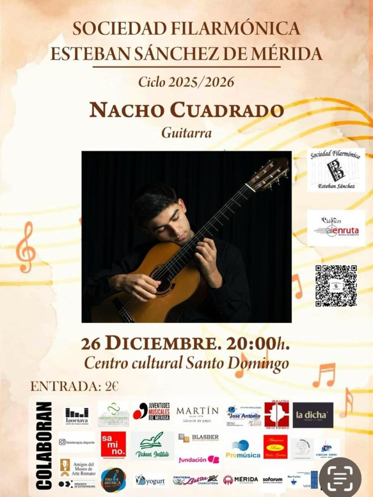 Concierto de Nacho Cuadrado (guitarra)
