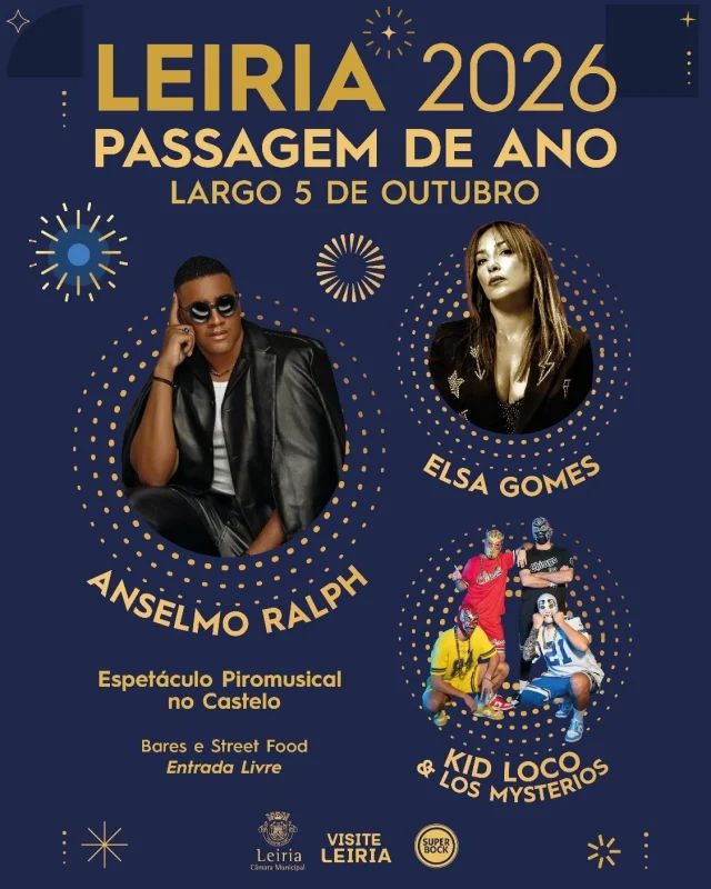 Passagem de Ano Leiria 2026