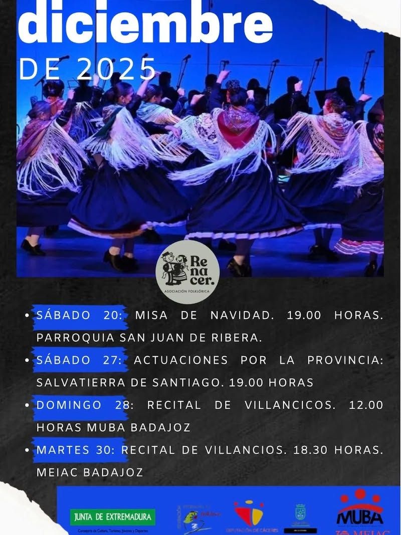 Asociación Folclórica Renacer - Recital de villancicos