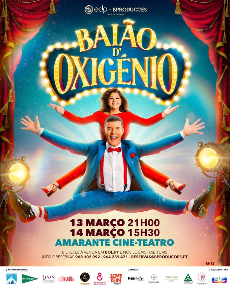 “Baião d’Oxigénio” no Amarante Cine-Teatro