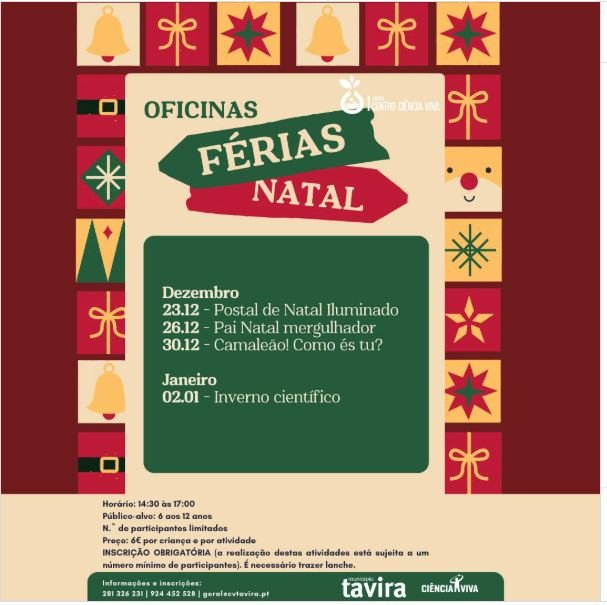 Oficinas “Férias de Natal”