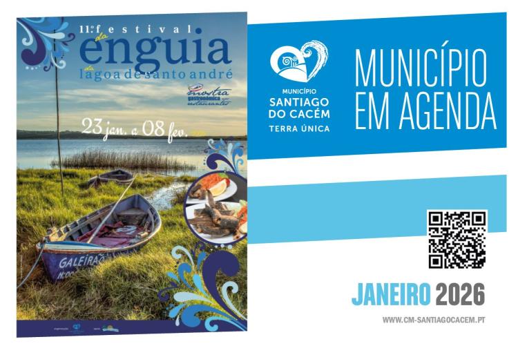 Santiago do Cacém – Município em Agenda – janeiro de 2026