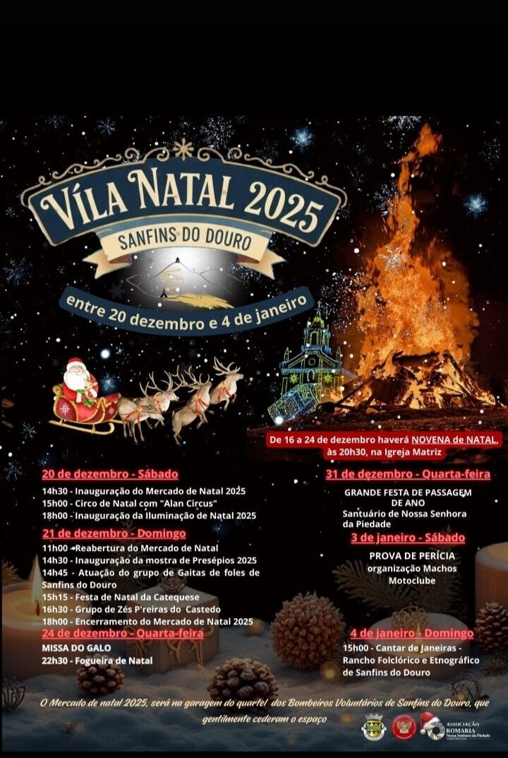 Vila Natal em Sanfins do Douro