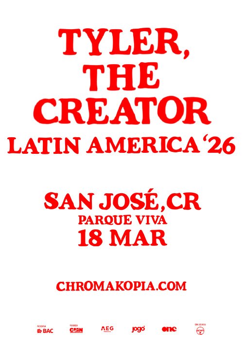 PAQUETES VIP - TYLER, THE CREATOR - EVENTO PARA MAYORES DE 12 AÑOS