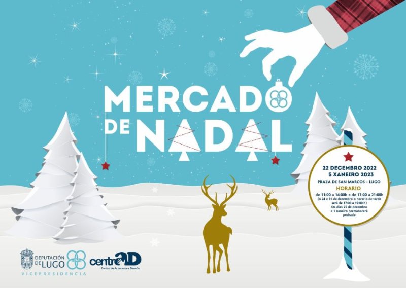 MERCADO DE NADAL | Praza de San Marcos