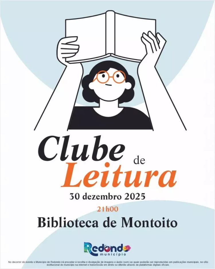 Clube de Leitura | dia 30 de dezembro | 21h00 | Biblioteca de Montoito