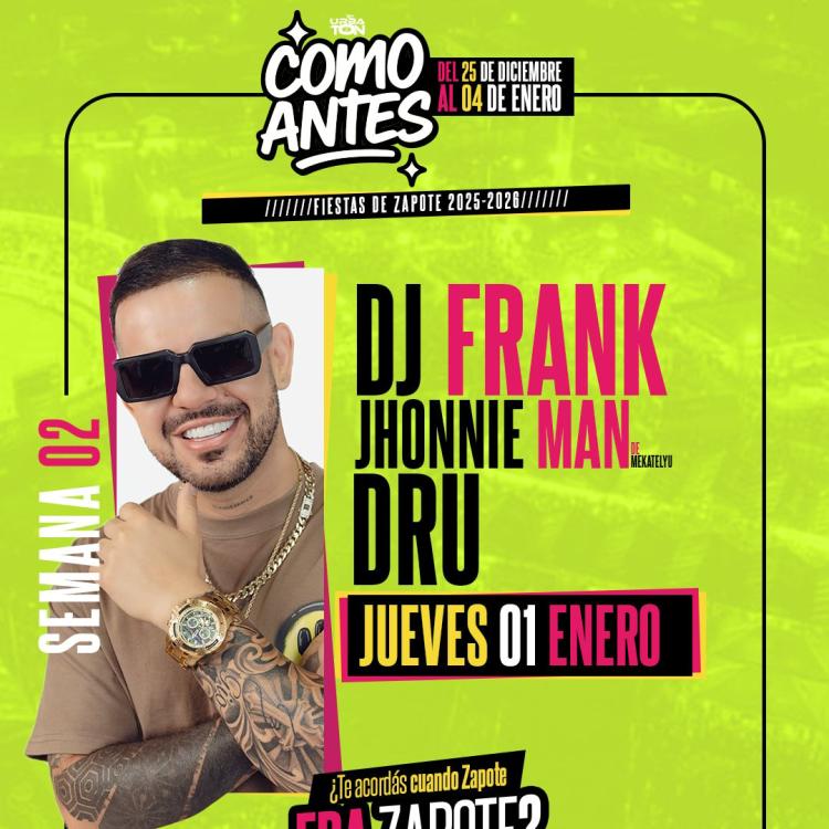 COMO ANTES – El primer fiestón del año en Zapote