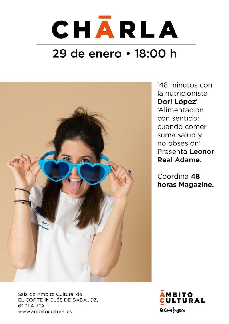 Charla con la nutricionista Dori López