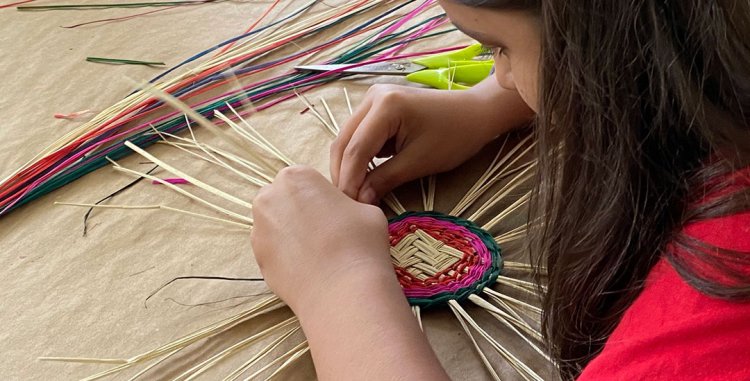 Talleres de Vacaciones - Canasta con fibras vegetales