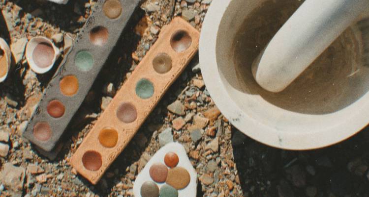 Tons da Serra da Lousã – Aguarelas com Pigmentos Naturais