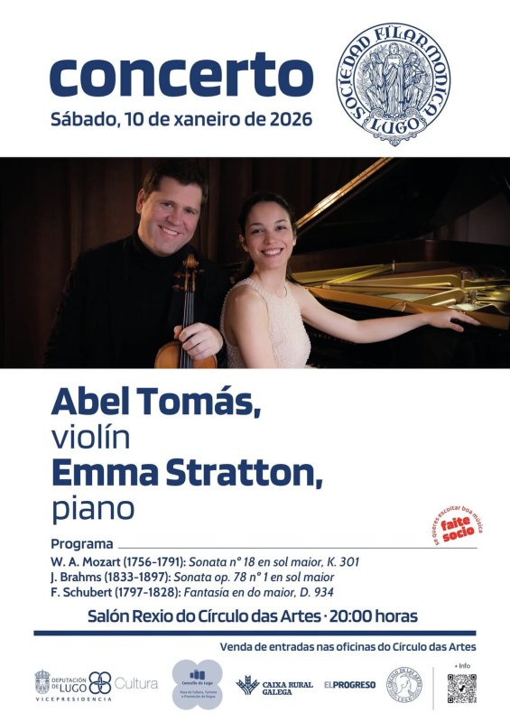 CONCERTO | Abel Tomás e Emma Stratton