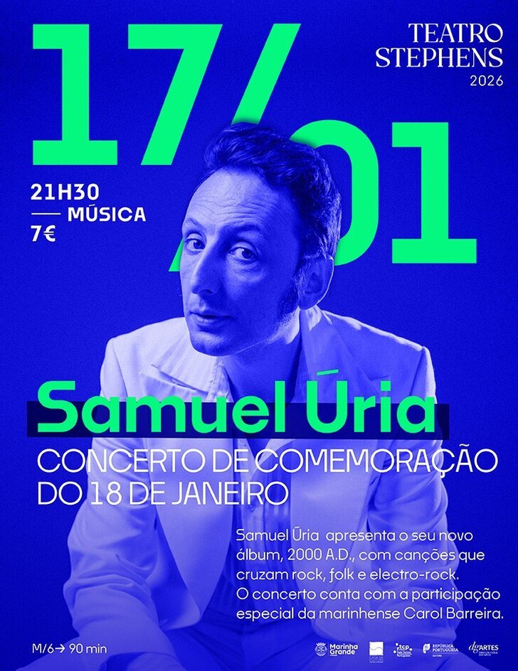 Samuel Úria | Concerto de Comemoração do 18 de Janeiro