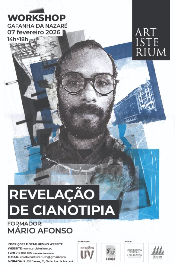 Workshop Revelação de Cianotipia