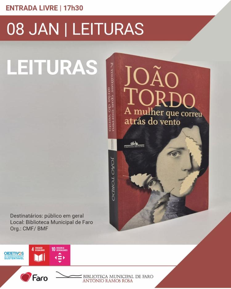 Leituras - 'A mulher que correu atrás do vento' de João Tordo 