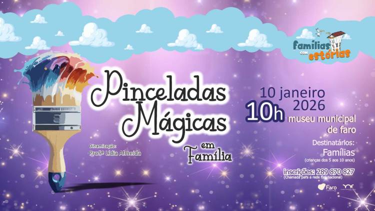 'Famílias com Estórias' - Pinceladas Mágicas em Família 