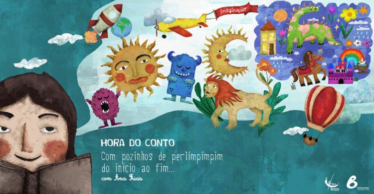 Hora do conto com pozinhos de perlimpimpim do início ao fim… de Ana Frias