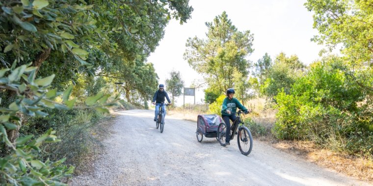 Aluguer de bicicletas elétricas na Quinta do Pisão