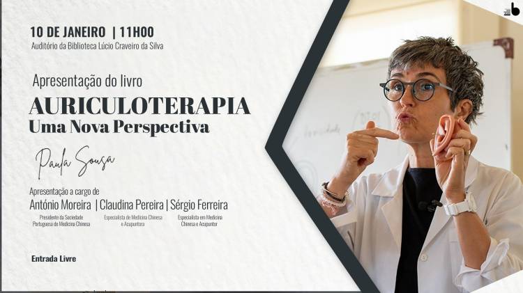 Apresentação do livro Auriculoterapia: Uma nova perspectiva, de Paula Sousa