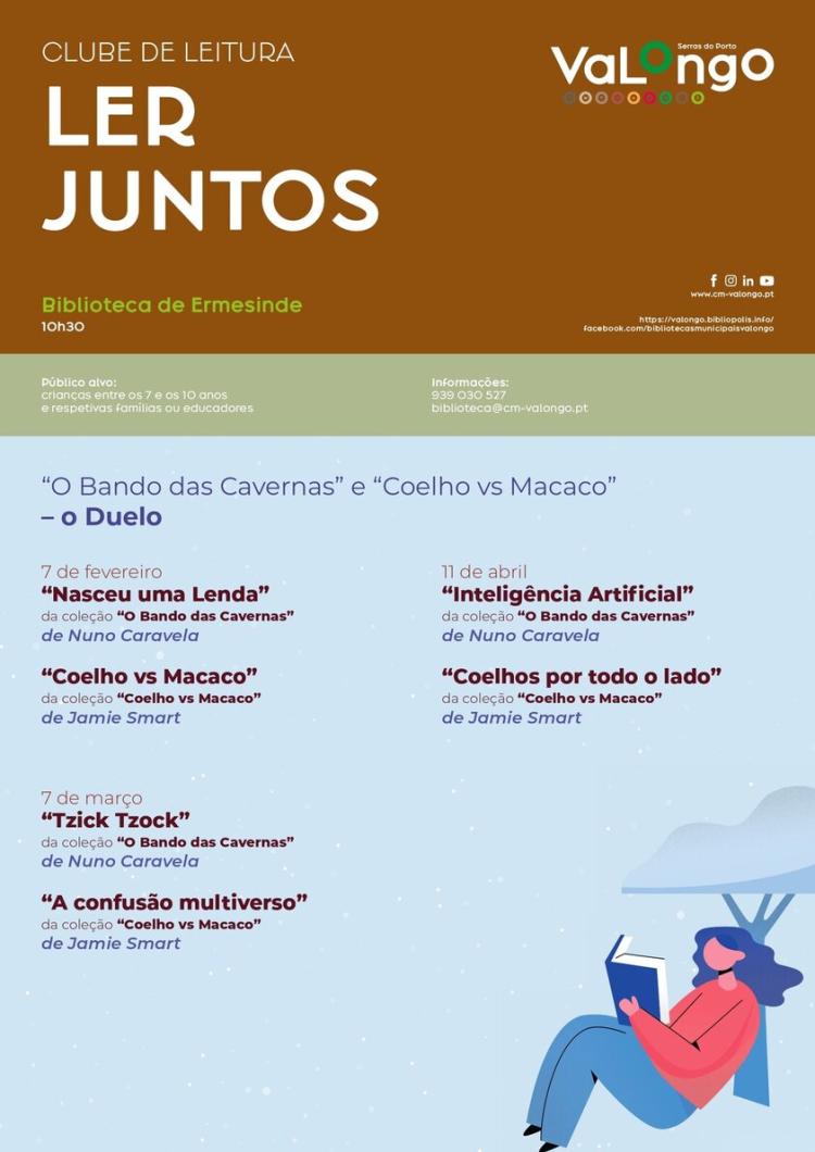Clube de Leitura “Ler Juntos” está de volta a Ermesinde para crianças dos 7 aos 10 anos