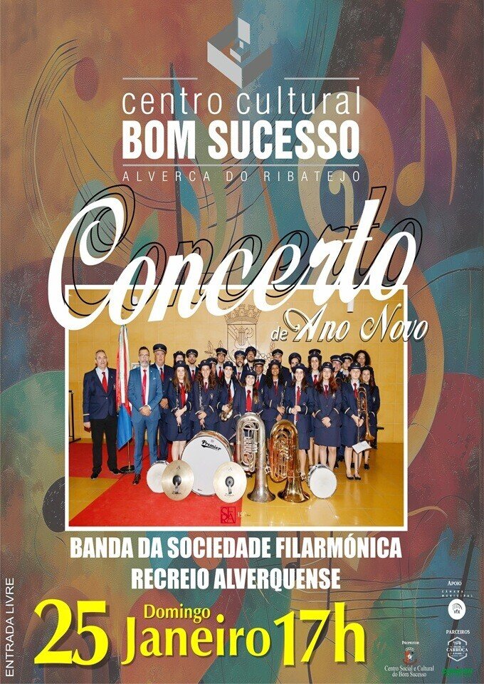 Concerto de Ano Novo - Centro Social e Cultural do Bom Sucesso