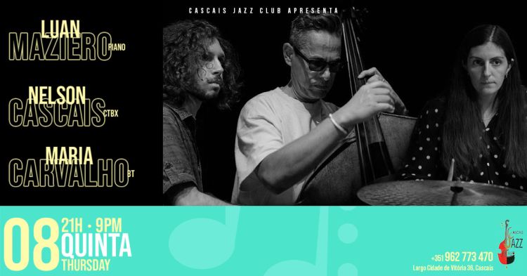 Luan Maziero, Nelson Cascais e Maria Carvalho