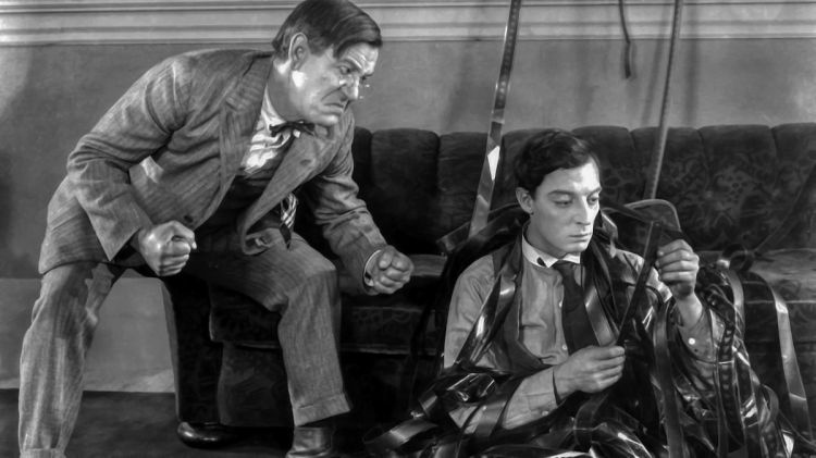 SHERLOCK JR., de Buster Keaton + HIS NIBS, de Gregory La Cava (com acompanhamento ao piano)