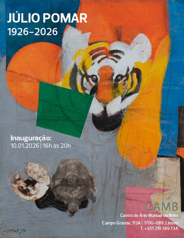 Exposição Júlio Pomar 1926-2026