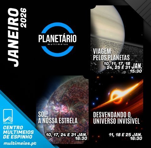 Sessões de Planetário | janeiro'26