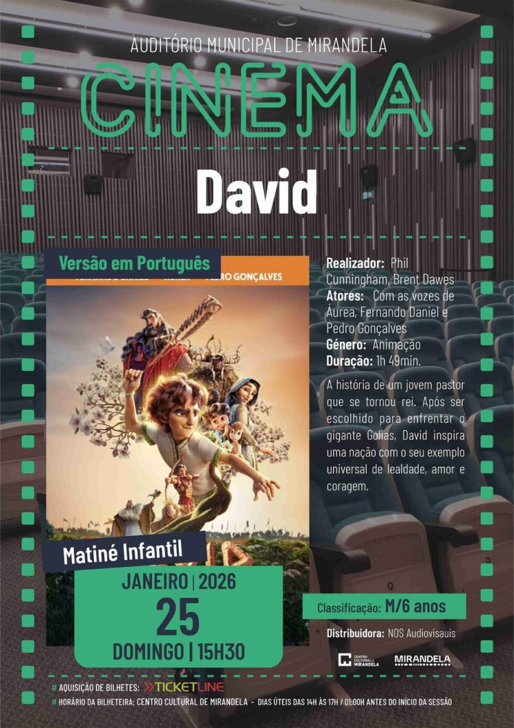 David | Cinema - Matiné Infantil