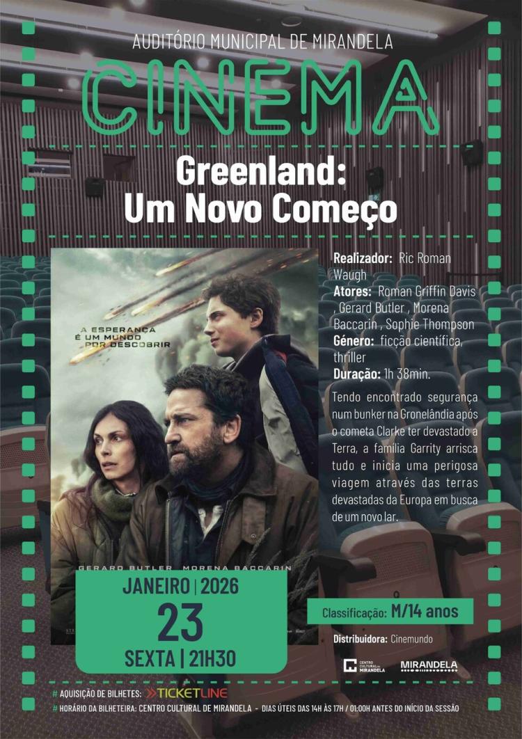 Greenland: Um Novo Começo | Cinema