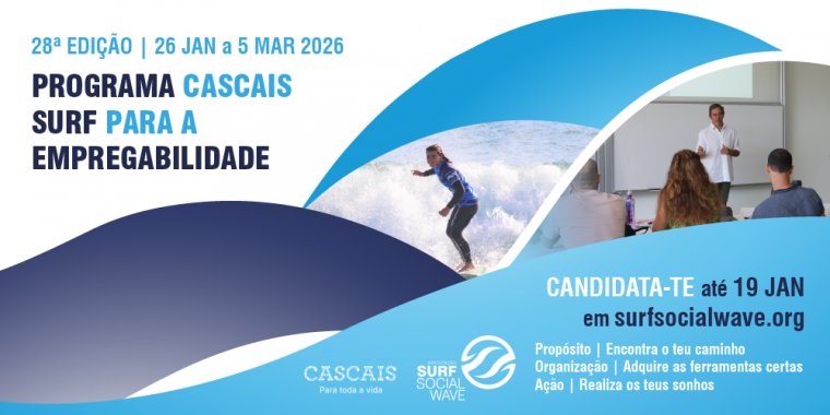28ª edição do Programa Cascais Surf para a Empregabilidade