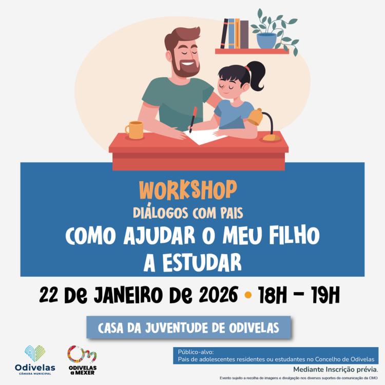 DIÁLOGOS COM PAIS - COMO AJUDAR O MEU FILHO A ESTUDAR | Workshop