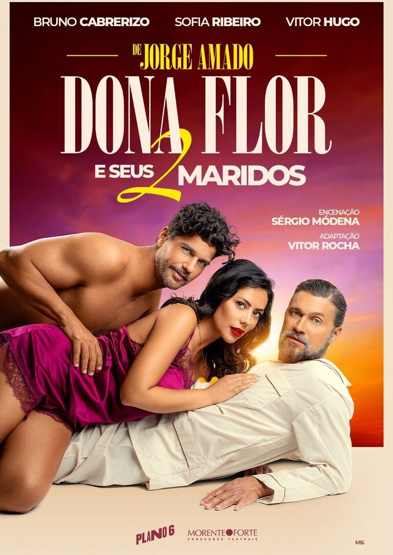 Dona Flor e seus dois Maridos, com Sofia Ribeiro, Bruno Cabrerizo e Vitor Hugo