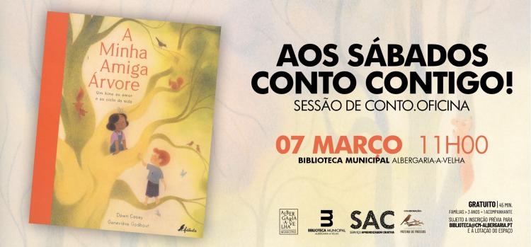 AOS SÁBADOS, CONTO CONTIGO! SESSÕES DE CONTO.OFICINA