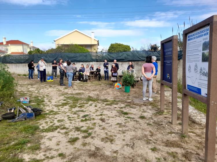 Há vida na Ribeira da Sobreda - ação de voluntariado ambiental